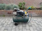Compressor met toebehoren, Doe-het-zelf en Verbouw, Compressors, Gebruikt, 6 tot 10 bar, Ophalen of Verzenden, Minder dan 200 liter/min