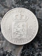 Gulden 1864 zilver zie foto's, Postzegels en Munten, Munten | Nederland, Zilver, Ophalen of Verzenden