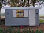 Pipowagen tinyhouse bouwkeet schaftkeet foodtruck, Doe-het-zelf en Verbouw, Bouwketen en Schaftketen, Ophalen, Zo goed als nieuw