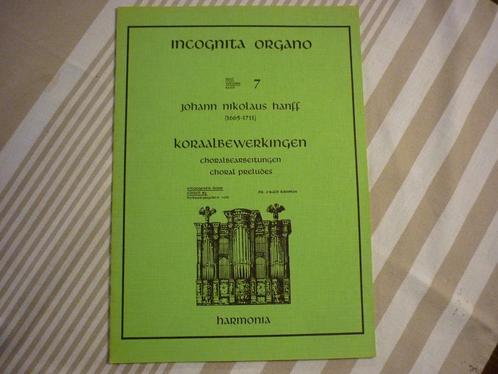 Incognita Organo - Hanff/ Buttstedt / Bach / Sorge; e.a., Muziek en Instrumenten, Bladmuziek, Zo goed als nieuw, Klassiek, Orgel