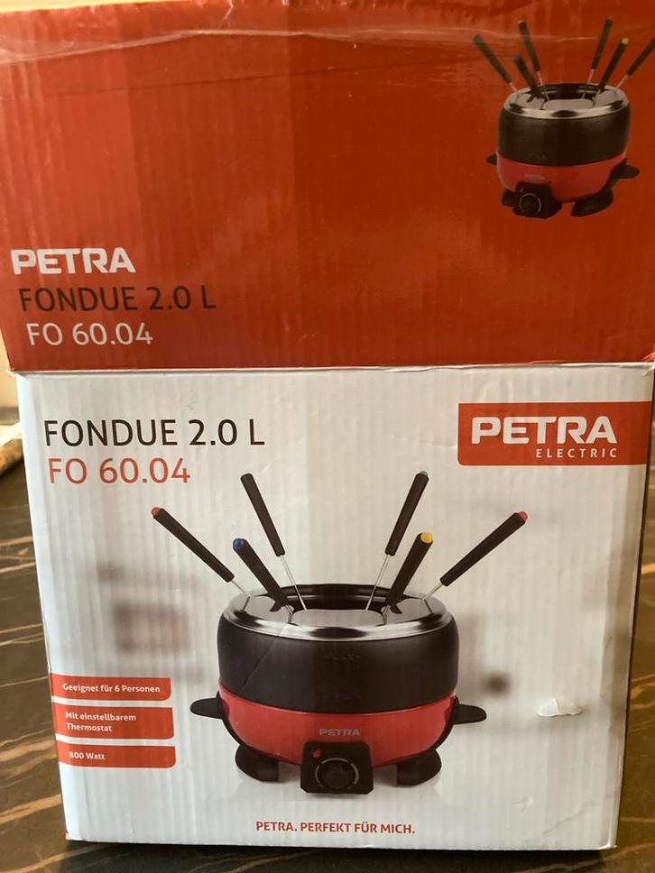 Fondueset nieuw in doos., Witgoed en Apparatuur, Fonduesets, Nieuw, Fondueset, Elektrisch, Ophalen of Verzenden