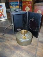vintage karrenlamp of oldtimer achterlicht petroleum lamp, Antiek en Kunst, Ophalen