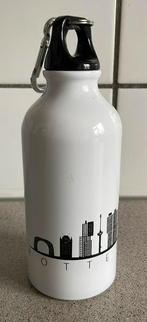 Aluminium drinkfles waterfles met Rotterdam skyline, Ophalen of Verzenden, Zo goed als nieuw