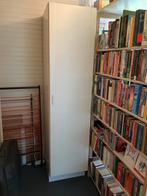 witte kast met planken, Huis en Inrichting, Kasten | Kledingkasten, Ophalen, Gebruikt, 150 tot 200 cm, 25 tot 50 cm