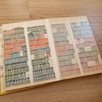 Vintage postzegels in oud album, Ophalen of Verzenden