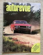 Auto Revue 1972: Test Ford Consul GT, Ford Capri 2600RS, Ophalen of Verzenden, Gelezen, Algemeen