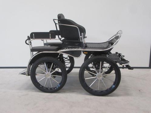 Nieuwe marathonwagen. Enkel/dubbelspan. 25/23 inch, Dieren en Toebehoren, Rijtuigen en Koetsen, Nieuw, Marathonwagen, Paard