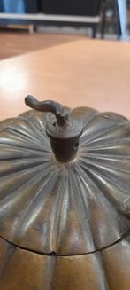 Antiek aziatisch ( chinees) bronzen ketel , pompoen model., Antiek en Kunst, Antiek | Koper en Brons, Ophalen of Verzenden