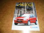 brochure Suzuki Alto modellen 2000, Nieuw, Overige merken, Ophalen of Verzenden