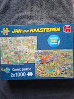 Jan van Haasteren Puzzel 2x1000 - BBQ & Foodtruck, Ophalen of Verzenden, 500 t/m 1500 stukjes, Zo goed als nieuw, Legpuzzel