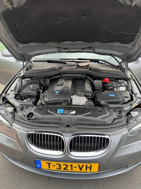 BMW 5-Serie 2.5 I 523 140KW AUT 2009 Grijs, Auto's, BMW, Particulier, 5-Serie, Benzine, Sedan, Automaat, Geïmporteerd, Zilver of Grijs