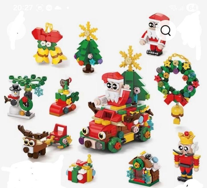 Nieuw – 10-in-1 kerst bouwset, Kinderen en Baby's, Speelgoed | Duplo en Lego, Nieuw, Ophalen of Verzenden