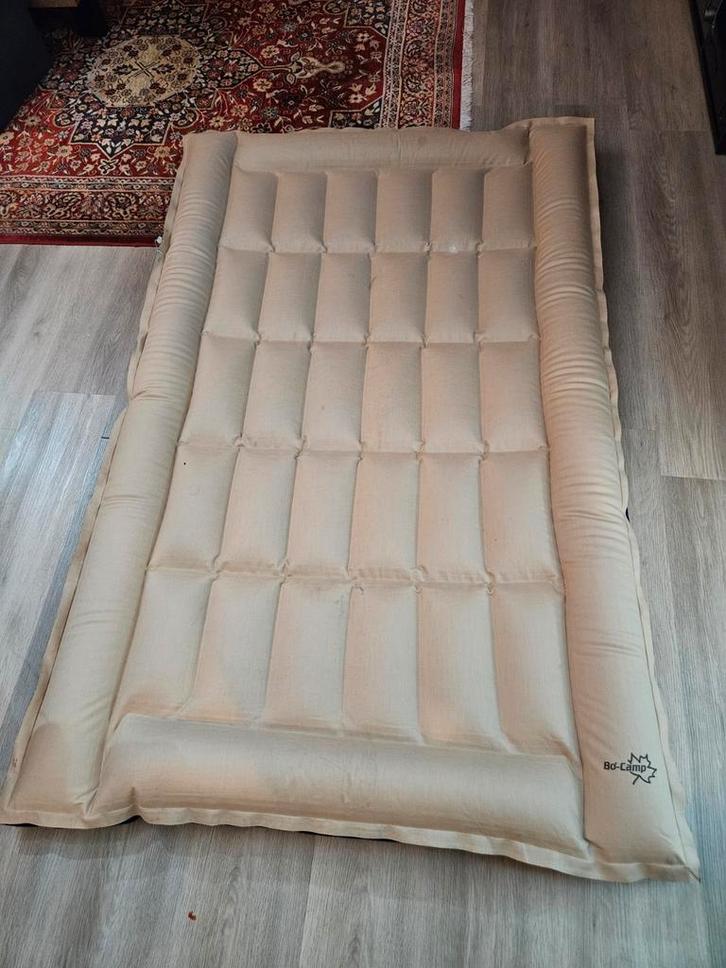 Bo-Camp Luchtbed Rubber/Canvas, Caravans en Kamperen, Luchtbedden, Gebruikt, 2-persoons, Ophalen