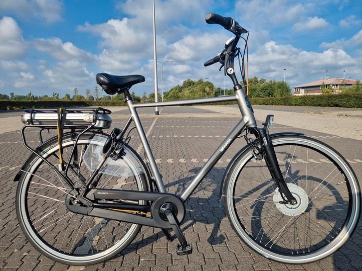 Elektrische fiets Sparta F8E (goede accu), Fietsen en Brommers, Fietsen | Heren | Herenfietsen, Zo goed als nieuw, Sparta, Ophalen