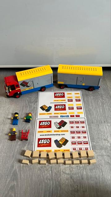 Lego Villy Thomsen truck set insiders tour 4000008 rebuilt beschikbaar voor biedingen