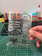 Lawn Fawn snow globe scenes stamps incl dies, Ophalen of Verzenden, Zo goed als nieuw