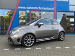 Abarth 595 1.4  165pk Turismo Navi Carplay Leer Airco(ECC) b, Te koop, Huisgarantie, Zilver of Grijs, Benzine