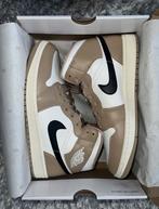 Nike air jordan 1 mid SE desert sail black, Ophalen of Verzenden, Nieuw, Zwart, Sneakers of Gympen