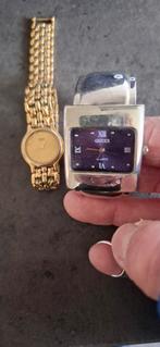 Dames horloge seiko en gucci, Ophalen of Verzenden, Gebruikt, Staal, Overige merken