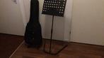 Gitaar en toebehoren te koop, zwart,, Ophalen, Gebruikt, Akoestische gitaar