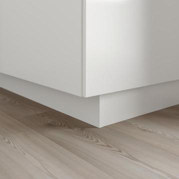 1 Nieuwe Ikea Förbrätta 90417754 plint mat wit 213x11cm beschikbaar voor biedingen