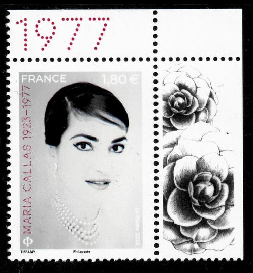 Jaar 2023 YT 5723 Maria Callas (1923-1977)., Postzegels en Munten, Postzegels | Europa | Frankrijk, Postfris, Ophalen of Verzenden