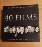 Filmbox met 40 topfilms met topacteurs, Ophalen, Zo goed als nieuw, Boxset
