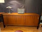 Vintage dressoir lowboard kast teak sideboard lp tv wandkast, Huis en Inrichting, Kasten | Televisiemeubels, 150 tot 200 cm, ....
