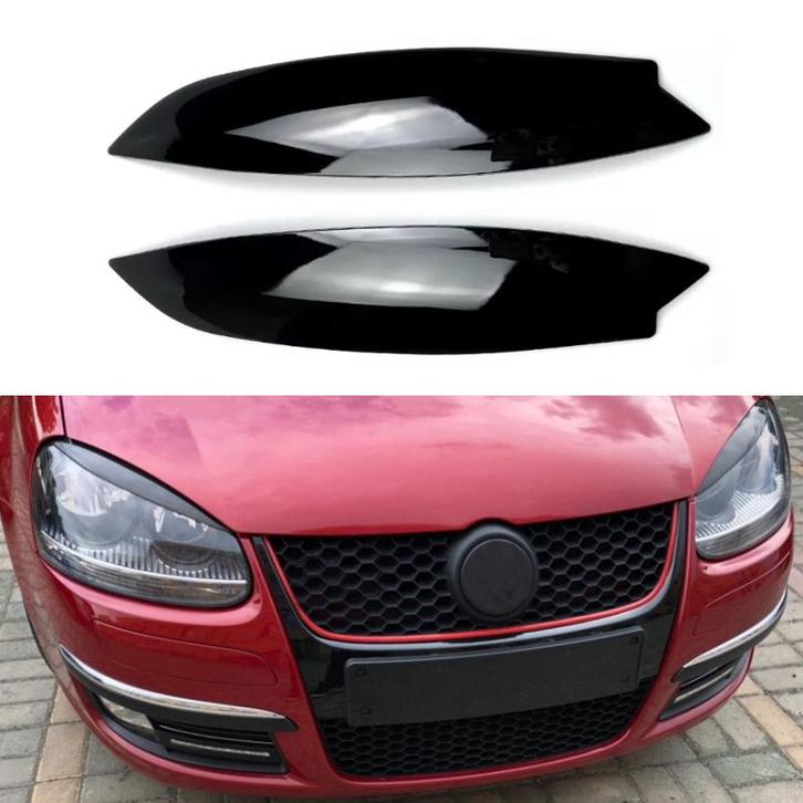 Volkswagen golf 5 booskijkers glans zwart, Auto diversen, Tuning en Styling, Ophalen of Verzenden