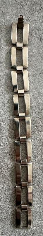 Zilverkleurige Schakelarmband, Ophalen, Gebruikt, Overige materialen