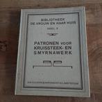PATRONEN voor KRUISSTEEK en SMYRNAWERK, Ophalen of Verzenden, Borduren en Naaien