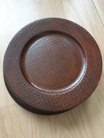 Bruine rieten sierborden / onderborden, 9 stuks, Overige materialen, Nieuw, Ophalen of Verzenden, Bord(en)