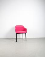 7x Vitra Softshell Stoel Roze Stof – Zwart, Huis en Inrichting, Niet ingevuld, Gebruikt, Niet ingevuld, Ophalen of Verzenden
