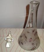 karaf met 4 glazen, Antiek en Kunst, Antiek | Glas en Kristal, Ophalen of Verzenden