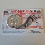 Het Rode Kruis Vijfje 2017 BU kwaliteit coincard, Koningin Beatrix, Zilver, Euro's, Ophalen of Verzenden
