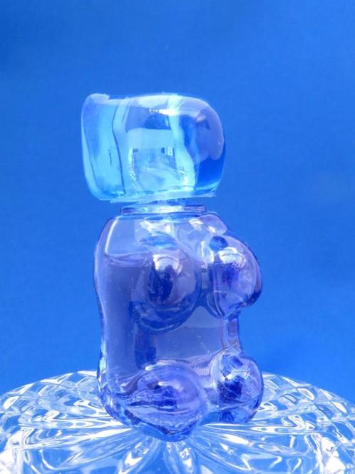 Mini - TRADER B's - Haribo beer blauw - 7,5ml - edt - 5,5cm, Verzamelen, Parfumverzamelingen, Gebruikt, Miniatuur, Gevuld, Ophalen of Verzenden
