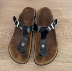 Birkenstock Gizeh zwarte teenslipper sandalen slippers 39, Slippers, Zwart, Ophalen of Verzenden, Gedragen