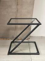 Z sidetable Harvink 1980s vintage tafel salontafel bijzet, Ophalen, Gebruikt, 50 tot 100 cm, 50 tot 75 cm