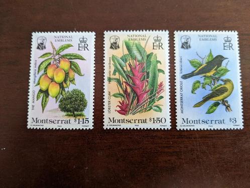 MONTSERRAT 1985 serie NATUUR, Postzegels en Munten, Postzegels | Thematische zegels, Postfris, Dier of Natuur, Verzenden