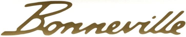 Triumph Bonneville sticker #6, Motoren, Accessoires | Stickers, Ophalen of Verzenden