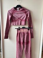 Bordeaux sportset gymshark, Verzenden, Nieuw, Maat 36 (S), Rood