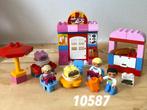 Duplo café  lunchroom 10587 (compleet) 1, Ophalen of Verzenden, Zo goed als nieuw, Complete set, Duplo