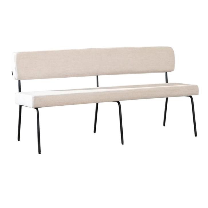 MN Kantinebank Espen 160 cm Polyester, Huis en Inrichting, Stoelen, Nieuw, Vijf, Zes of meer stoelen, Stof, Overige materialen