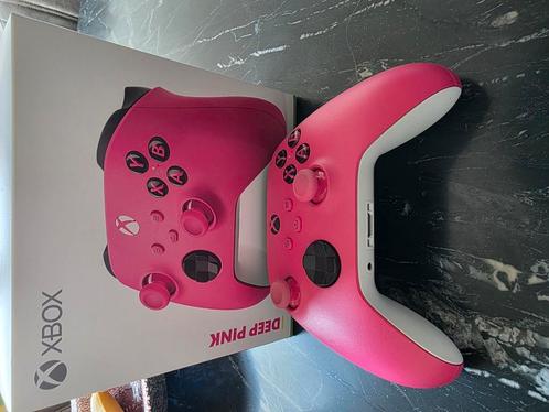 Xbox Wireless Controller roze, Spelcomputers en Games, Spelcomputers | Xbox | Accessoires, Zo goed als nieuw, Xbox Original, Xbox Series X