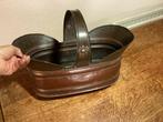 Koperen Bak met Hengsel. Gehamerd Amsterdamse School, Ophalen of Verzenden