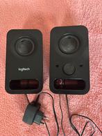 Twee logitech boxen, Computers en Software, Pc speakers, Ophalen of Verzenden, Zo goed als nieuw