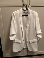 Witte blazer Zara S M nieuw met plooi, Nieuw, Ophalen of Verzenden, Jasje, Maat 36 (S)