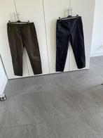 2 sportieve Boss broeken in navy en olijf in maat 48, Kleding | Heren, Broeken en Pantalons, Ophalen of Verzenden, Zo goed als nieuw