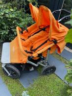 Gebruikte Dubbele Buggy + 2 Voetenzakken, Kinderen en Baby's, Kinderwagens en Combinaties, Gebruikt, Duowagen, Ophalen, Kinderwagen