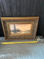 Schilderij B. Dralf in Gouden Lijst, Ophalen
